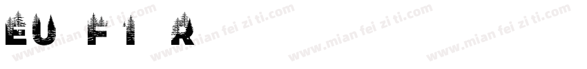 EU-F1 Regular字体转换